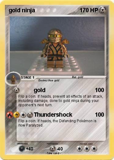 Pokemon gold ninja