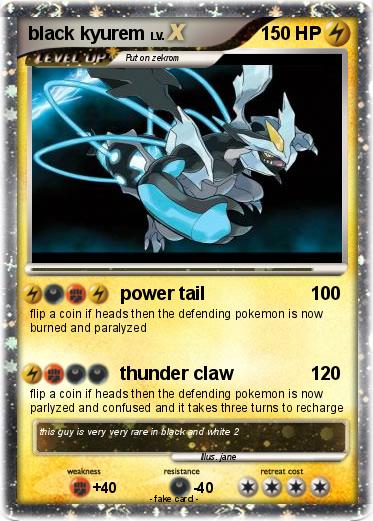 Pokemon black kyurem