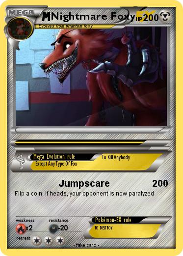 Pokemon Nightmare Foxy