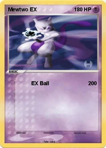 Pokemon Mewtwo EX