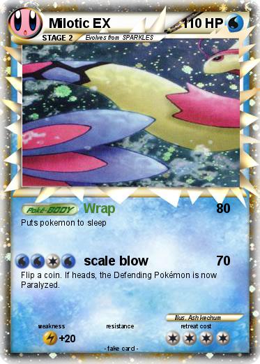 Pokemon Milotic EX