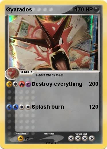 Pokemon Gyarados
