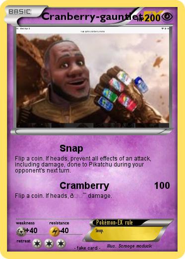 Pokemon Cranberry-gauntlet