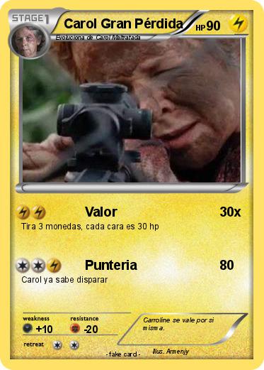 Pokemon Carol Gran Pérdida