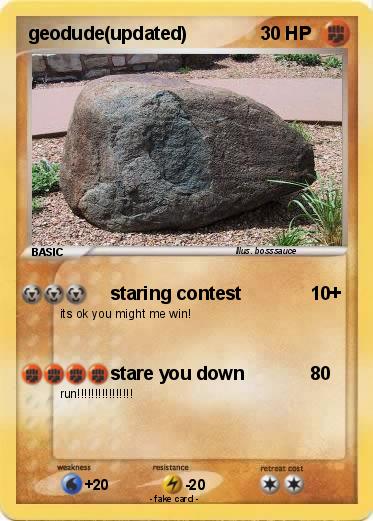 Pokemon geodude(updated)