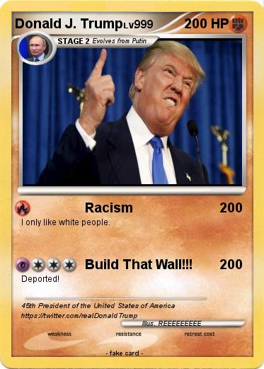 Pokemon Donald J. Trump