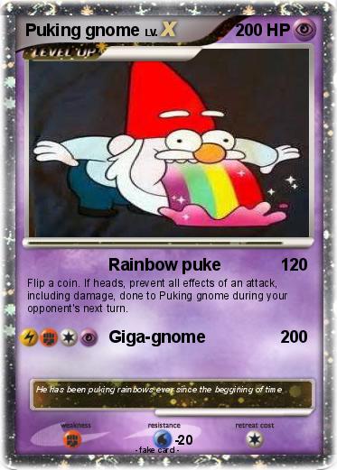 Pokemon Puking gnome