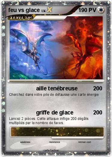 Pokemon feu vs glace