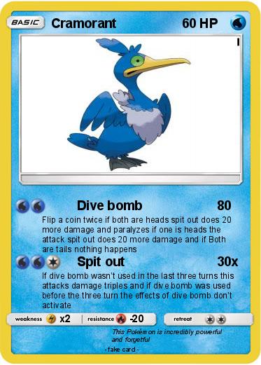 Pokemon Cramorant