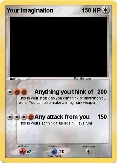 Pokemon Your imagination