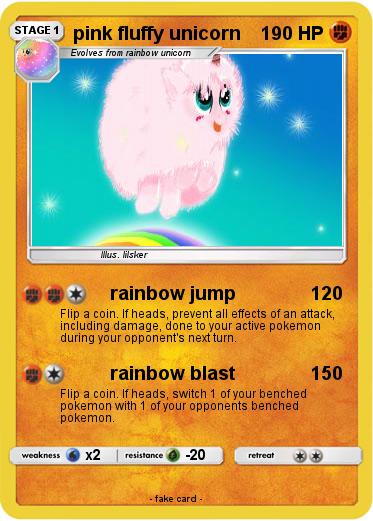 Pokemon pink fluffy unicorn
