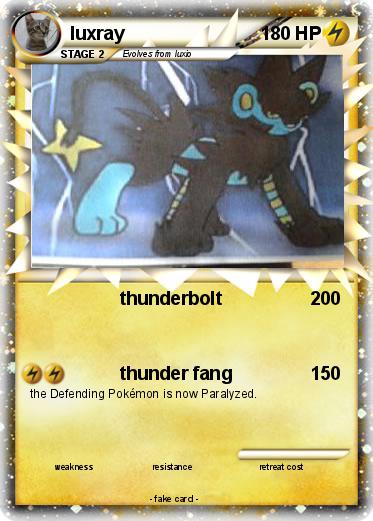 Pokemon luxray
