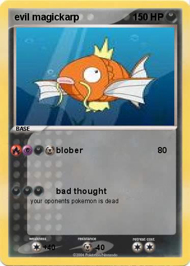 Pokemon evil magickarp