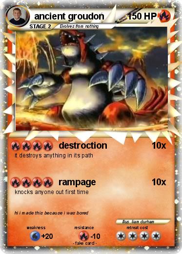 Pokemon ancient groudon