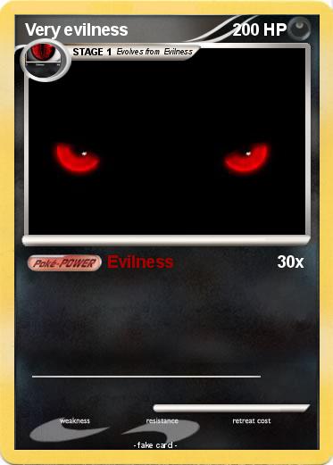 Pokemon Very evilness
