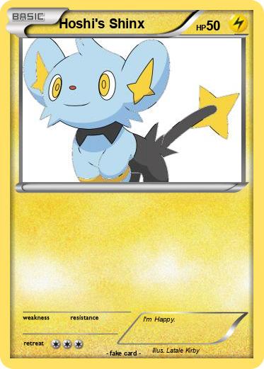 Pokemon Hoshi's Shinx
