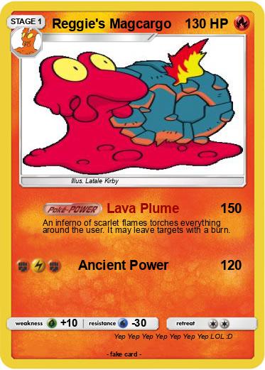 Pokemon Reggie's Magcargo