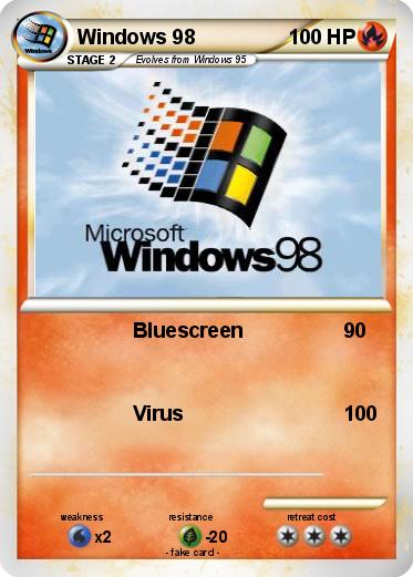 Pokemon Windows 98