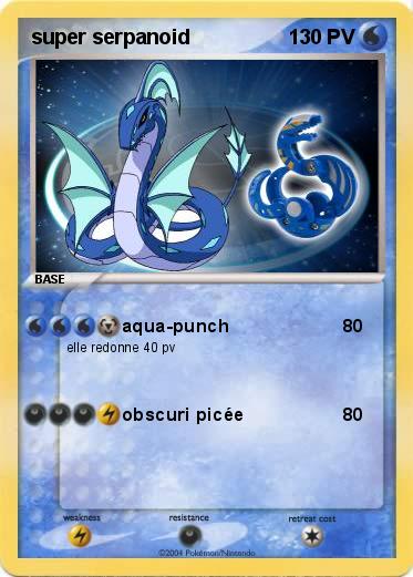 Pokemon super serpanoid