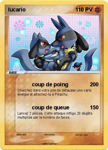 Pokemon lucario