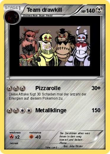 Pokemon Team drawkill