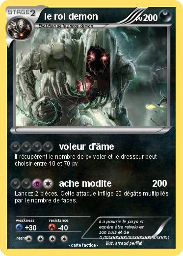 Pokemon le roi demon