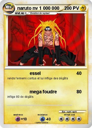 Pokemon naruto nv 1 000 000