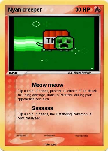 Pokemon Nyan creeper