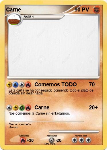 Pokemon Carne