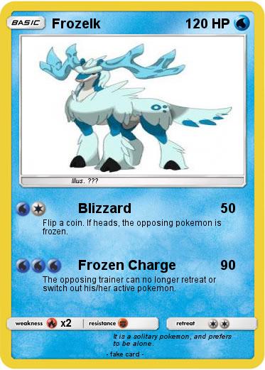 Pokemon Frozelk