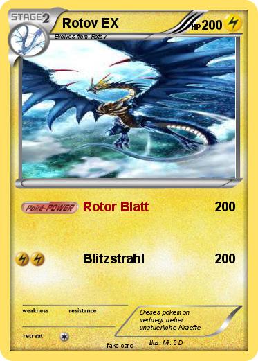 Pokemon Rotov EX