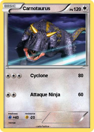 Pokemon Carnotaurus
