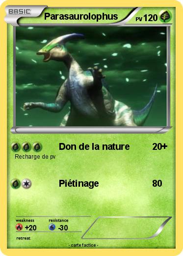 Pokemon Parasaurolophus