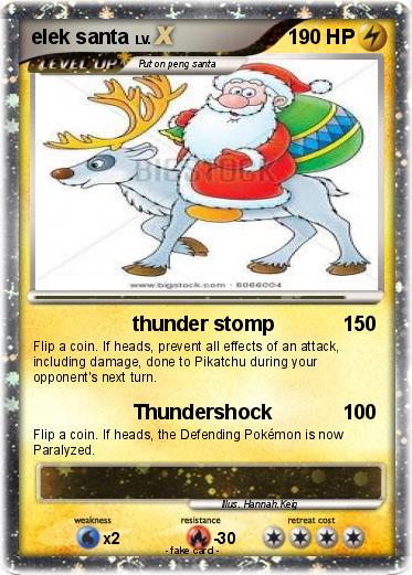 Pokemon elek santa