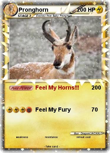 Pokemon Pronghorn