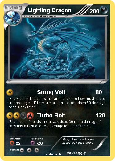 Pokemon Lighting Dragon