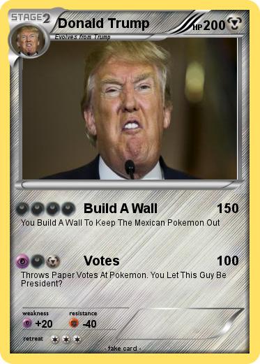Pokemon Donald Trump