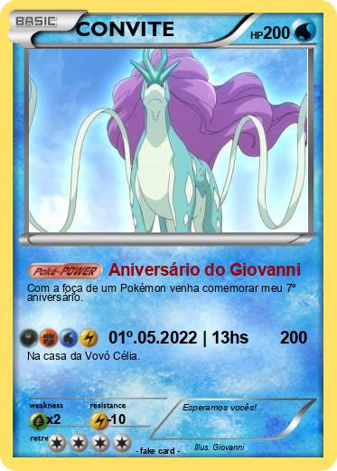 Pokemon CONVITE