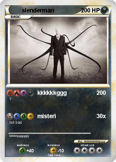 Pokemon slenderman