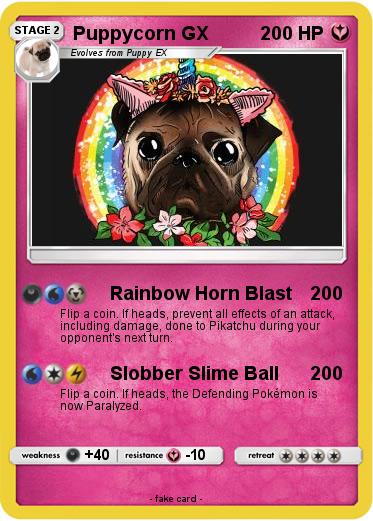 Pokemon Puppycorn GX