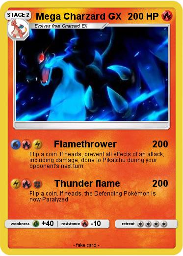 Pokemon Mega Charzard GX