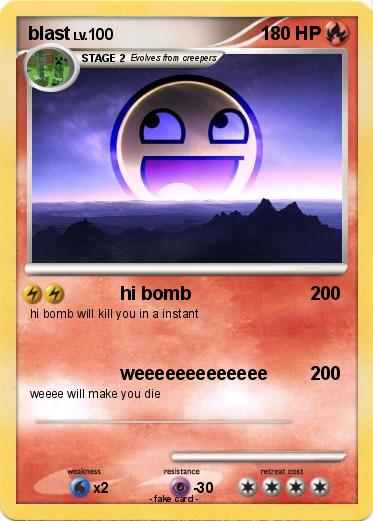 Pokemon blast