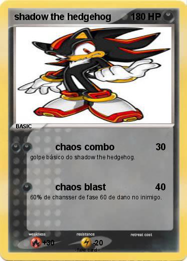 Pokemon shadow the hedgehog