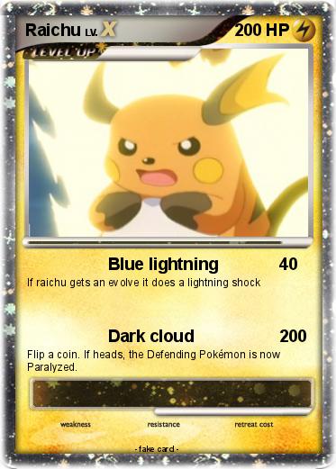 Pokemon Raichu