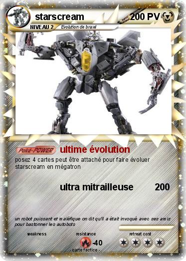 Pokemon starscream