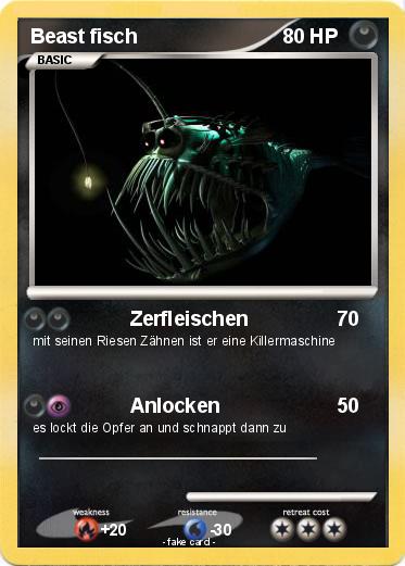 Pokemon Beast fisch
