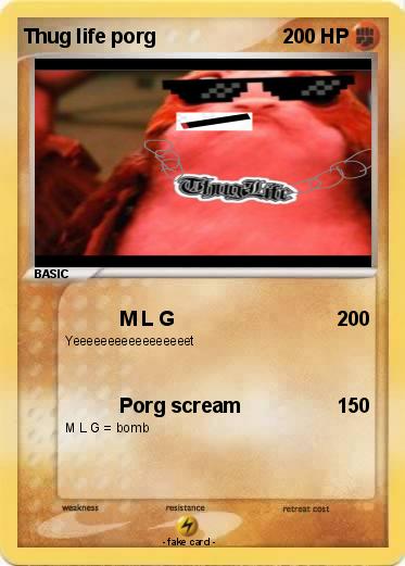 Pokemon Thug life porg