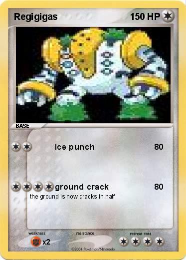 Pokemon Regigigas