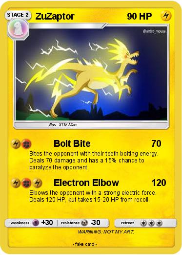 Pokemon ZuZaptor