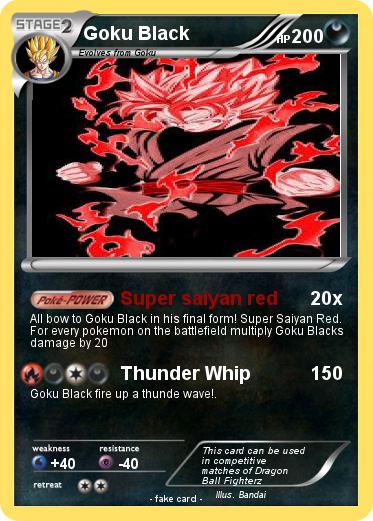 Pokemon Goku Black